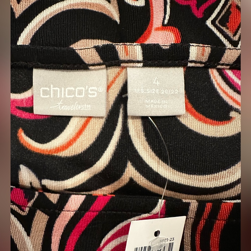 Chico's Scroll Print top - Picture 12 of 16